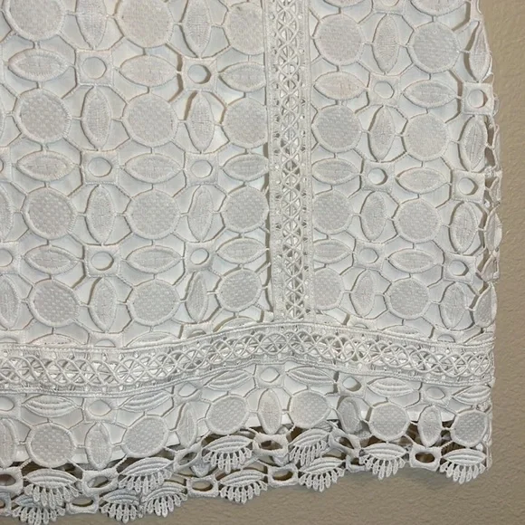 Topshop White Crochet Skirt - Picture 5 of 16